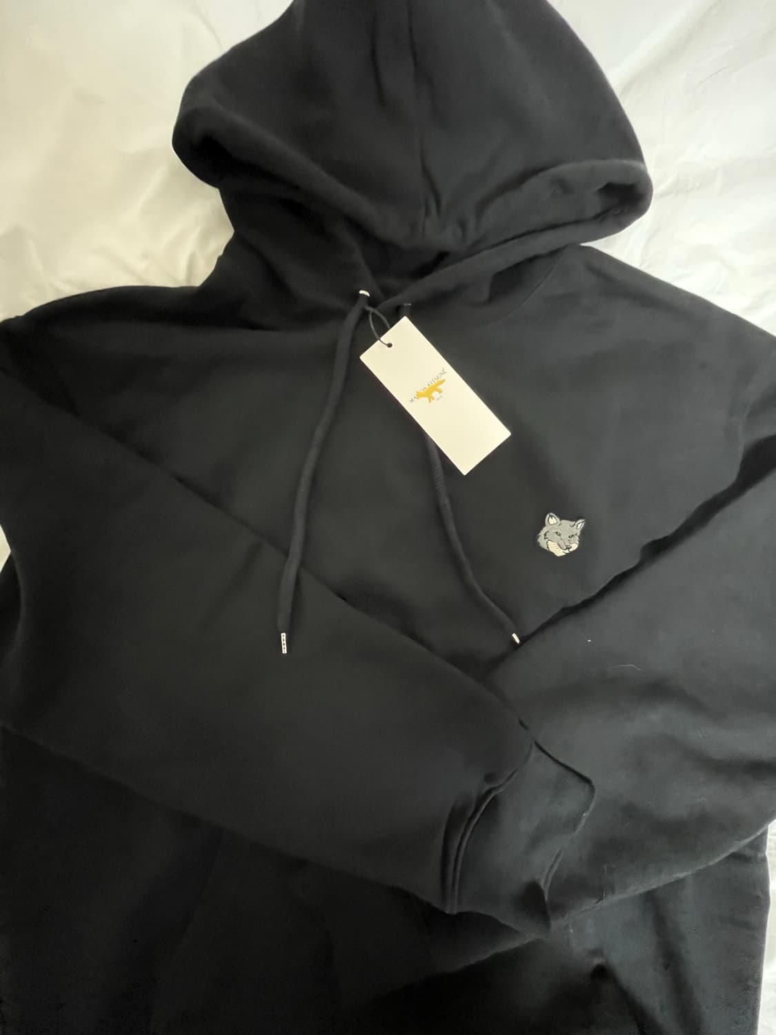 메종키츠네 블랙 후드 상품이미지1