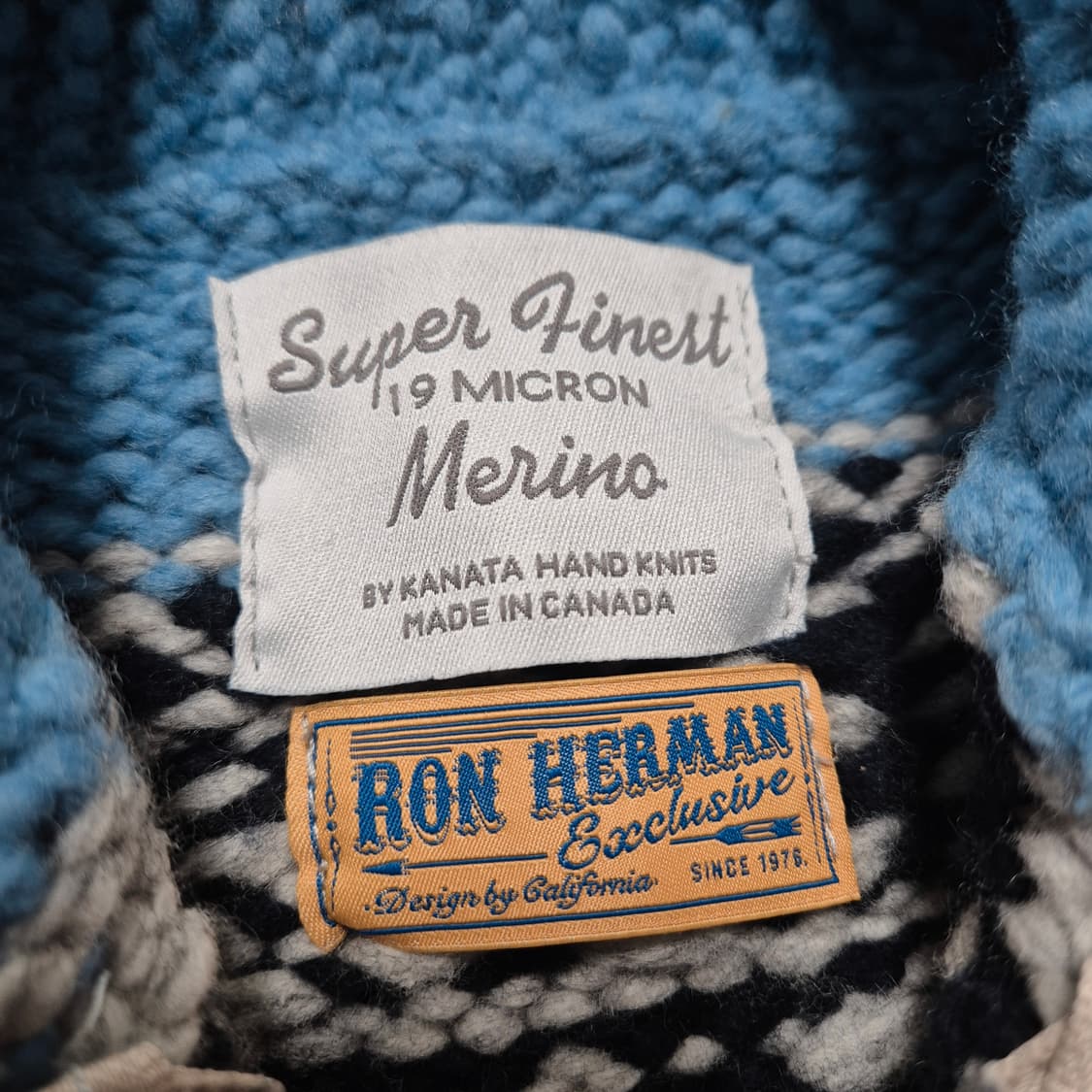 KANATA x Ron Herman 카나타 해마 패턴 캐나다코위찬 여성S 상품이미지8