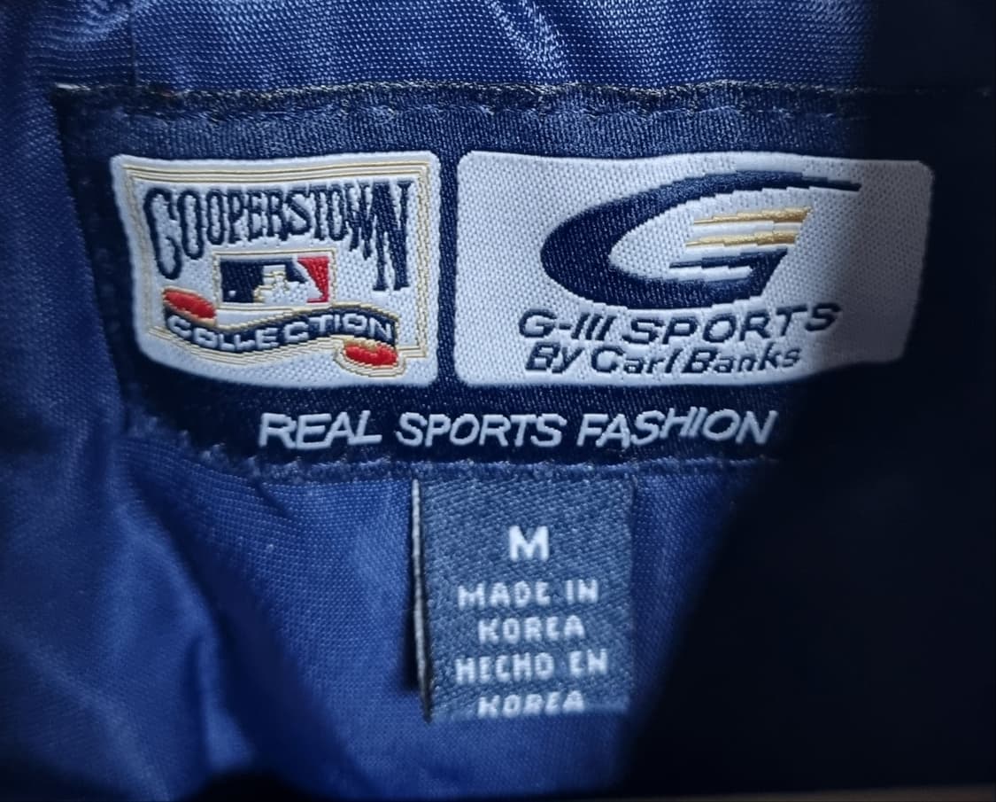 오버핏 M ) MLB 엠엘비 쿠퍼스타운 뉴욕양키스 스타디움자켓 상품이미지3