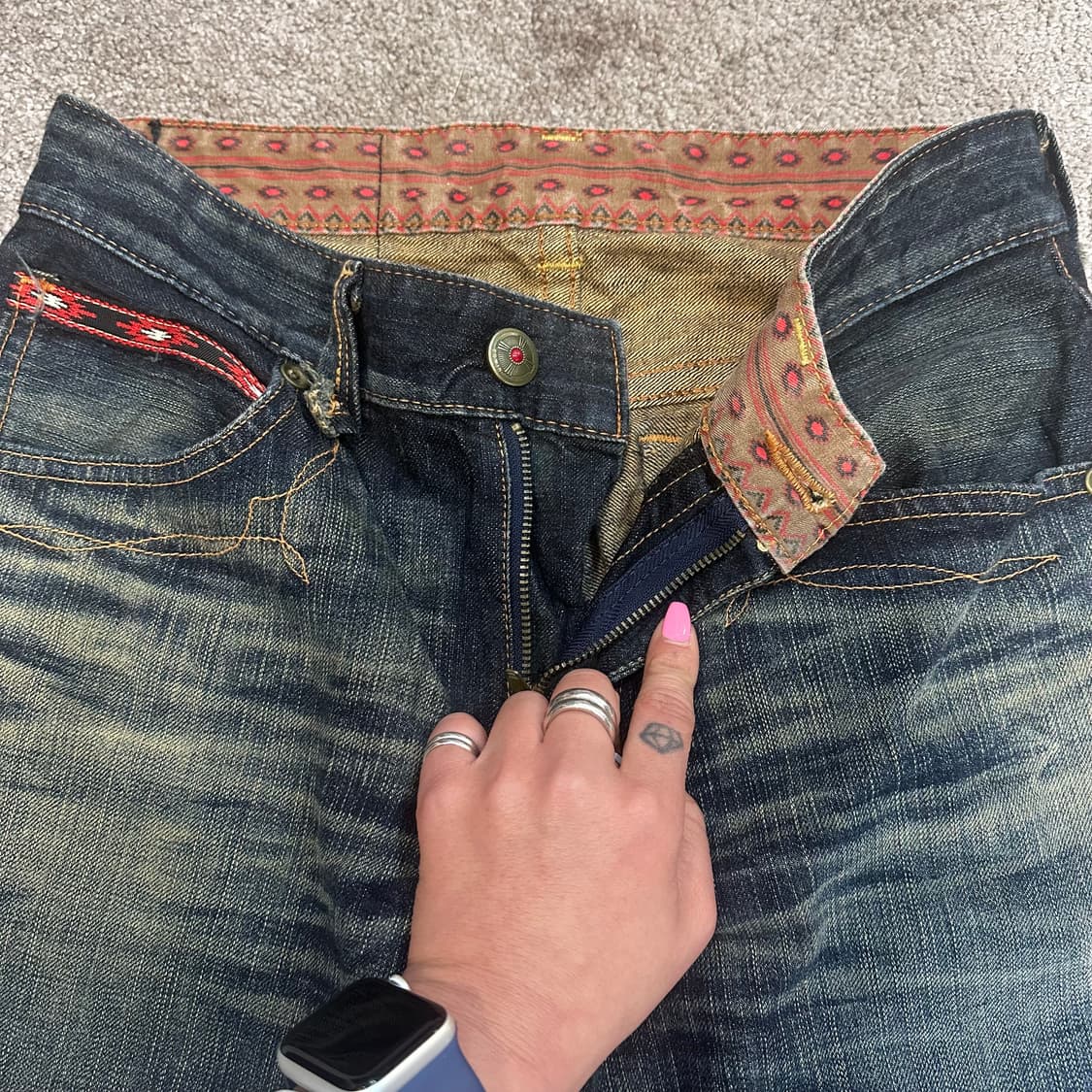 에드윈 423XVS XV 시리즈 퍼시안 데님 팬츠(28) 상품이미지6