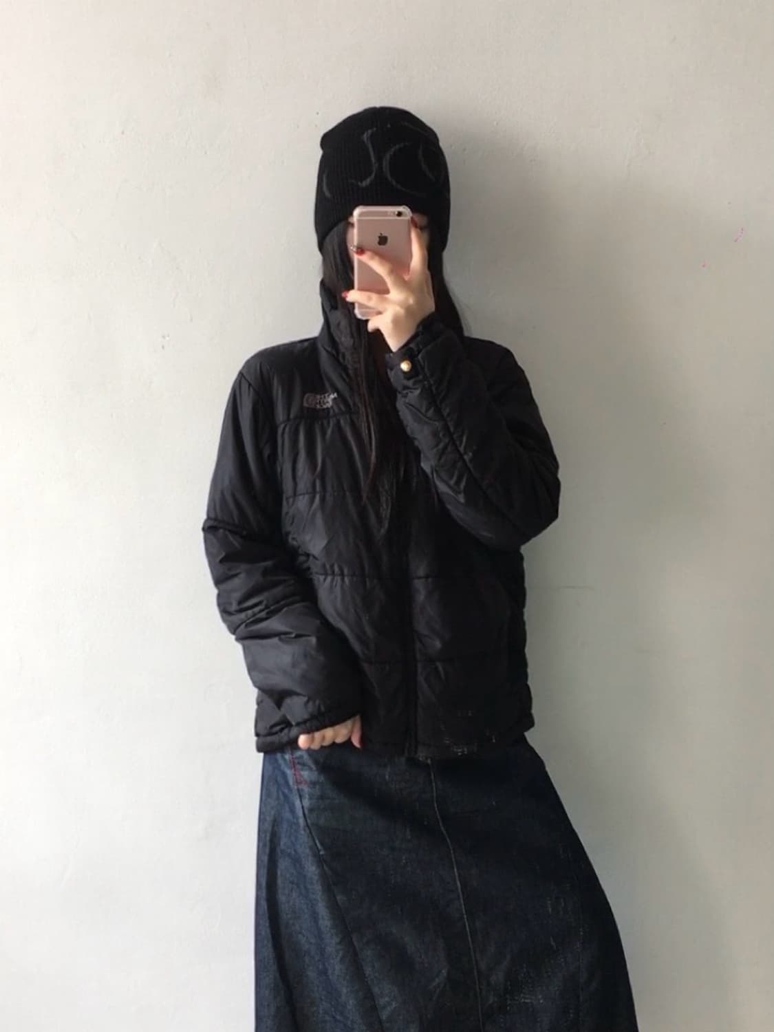 노스페이스 자수 경량패딩 상품이미지2