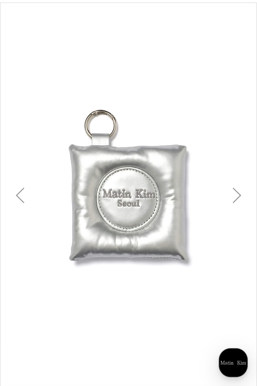 새상품) 마뗑킴 푸퍼 스퀘어 미러 키링 상품이미지1