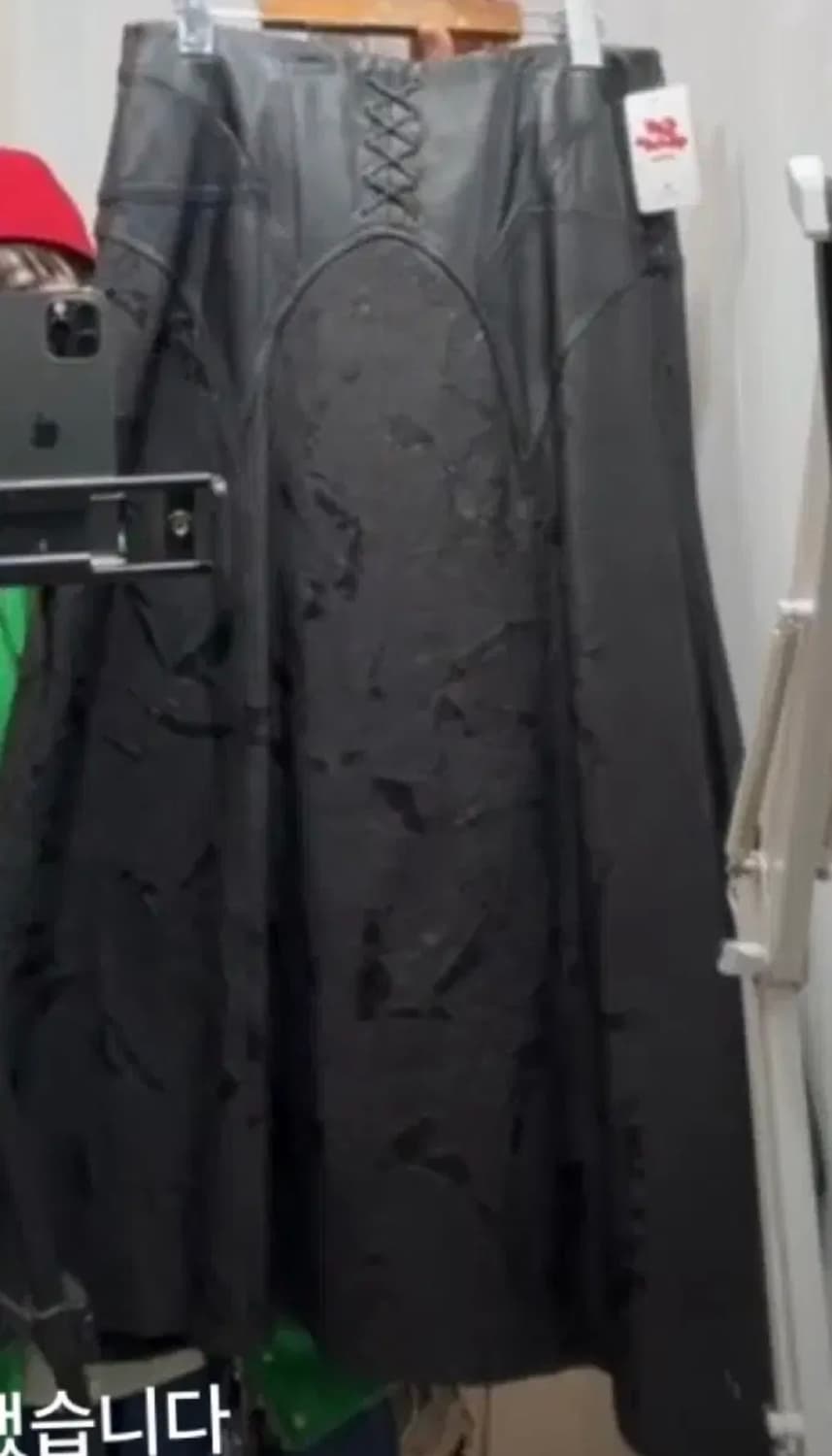 일본 빈티지 대장 올블랙 코디셋 코디 세트 걸코 걸스 갸루 펑크 긱시크 상품이미지3