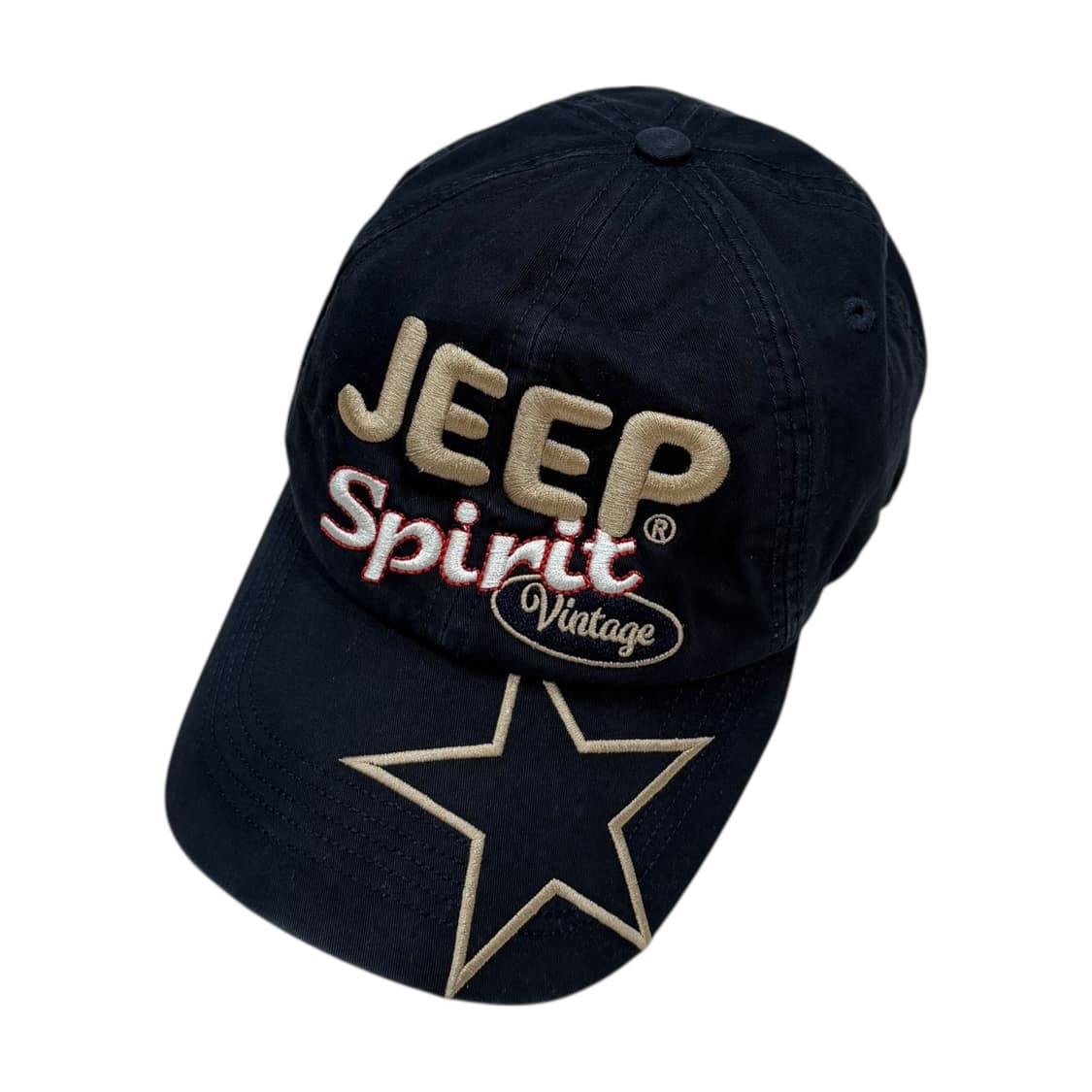 JEEP 지프 빈티지 별 스타 Y2K 볼캡 모자 네이비 상품이미지2