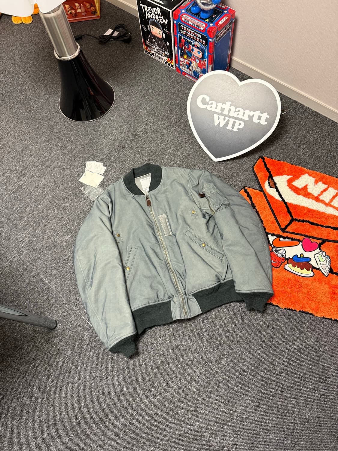 [5] 비즈빔 15AW 토르손 성조기 봄버 초판 상품이미지2