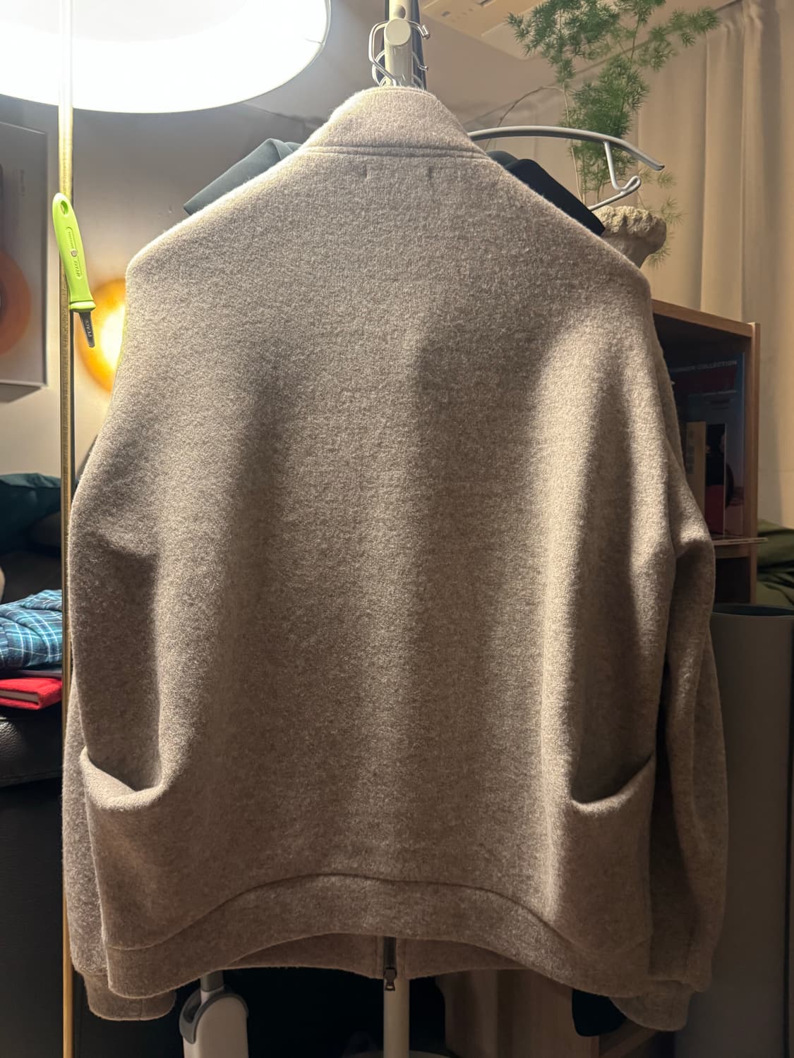 커마웨어 CMMAWEAR 버진 울 드레이프 플리스 상품이미지5