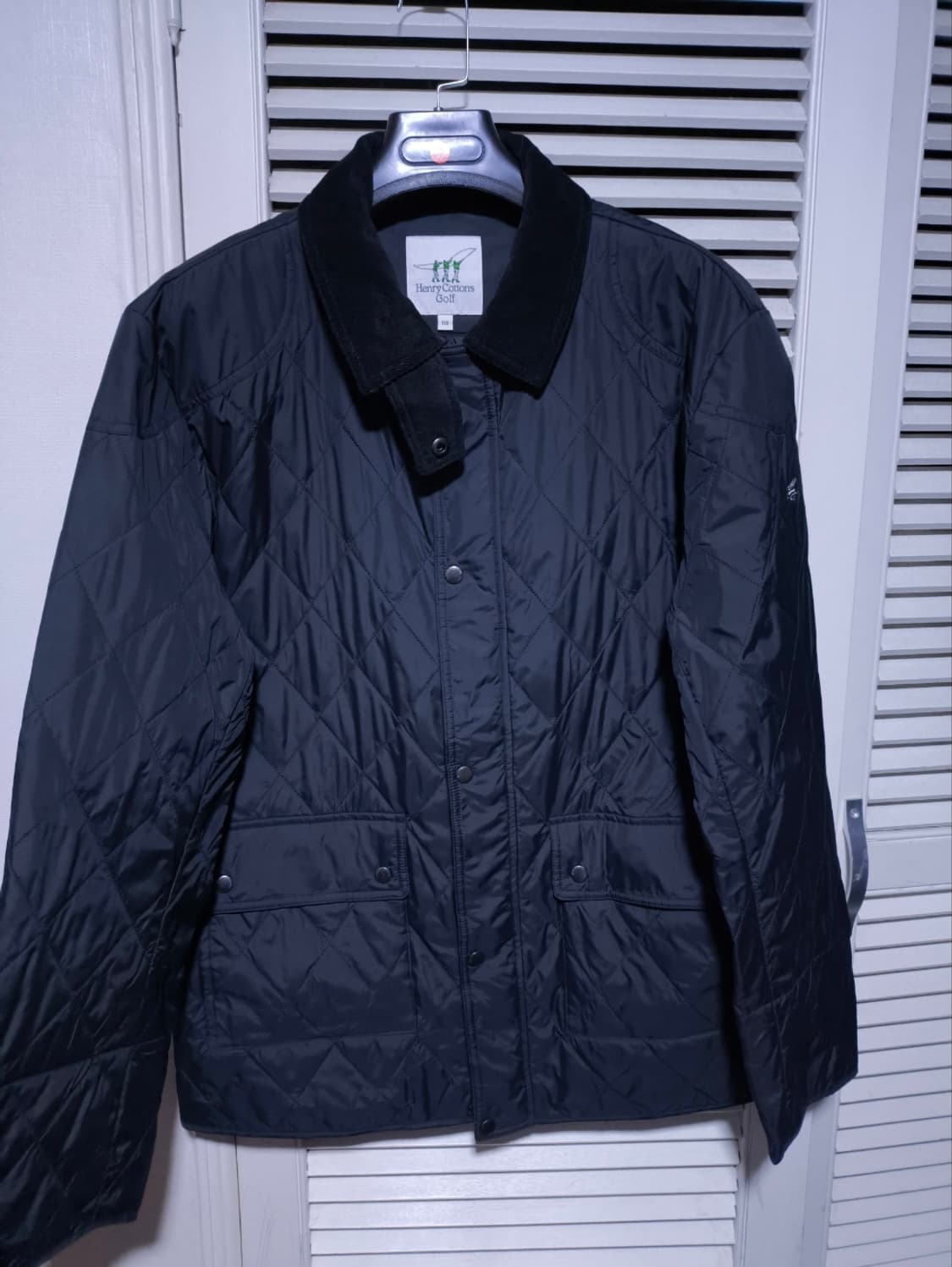 110 헨리코튼 퀼팅 누빔자켓 경량패딩 상품이미지1