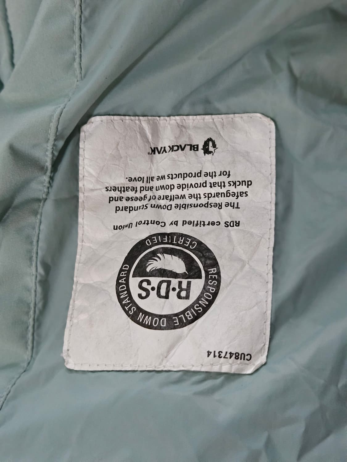 여성 블랙야크  챔프 롱패딩 155 민트 상품이미지7