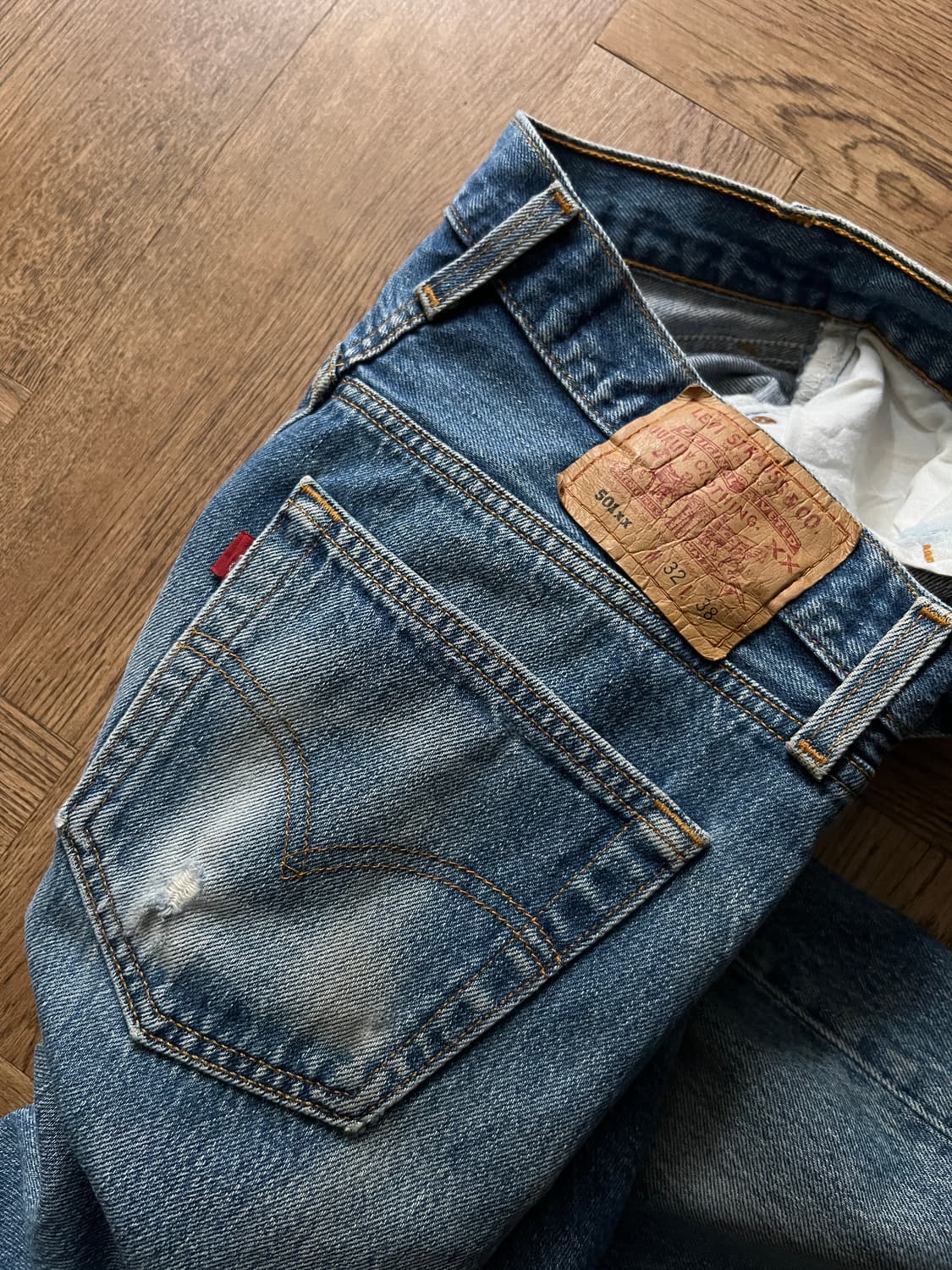[32]90's 리바이스 501XX USA 데님 팬츠 S30 상품이미지7