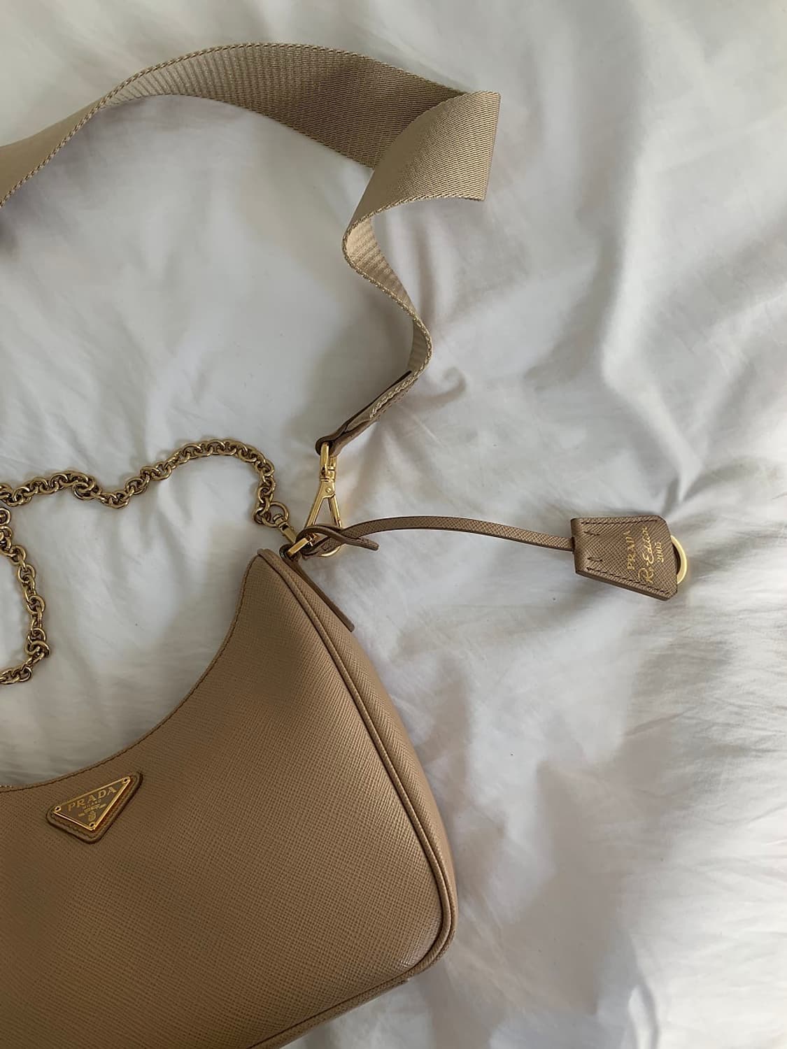 프라다 가죽 숄더백 상품이미지7