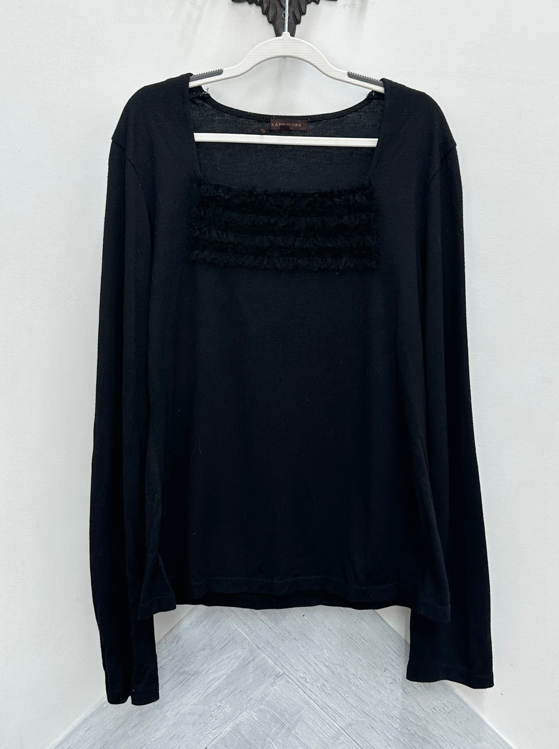 🖤쿠로미 레이스 히메갸루 코디세트🖤 지뢰계 원피스 레이어드 크로셰 상품이미지5