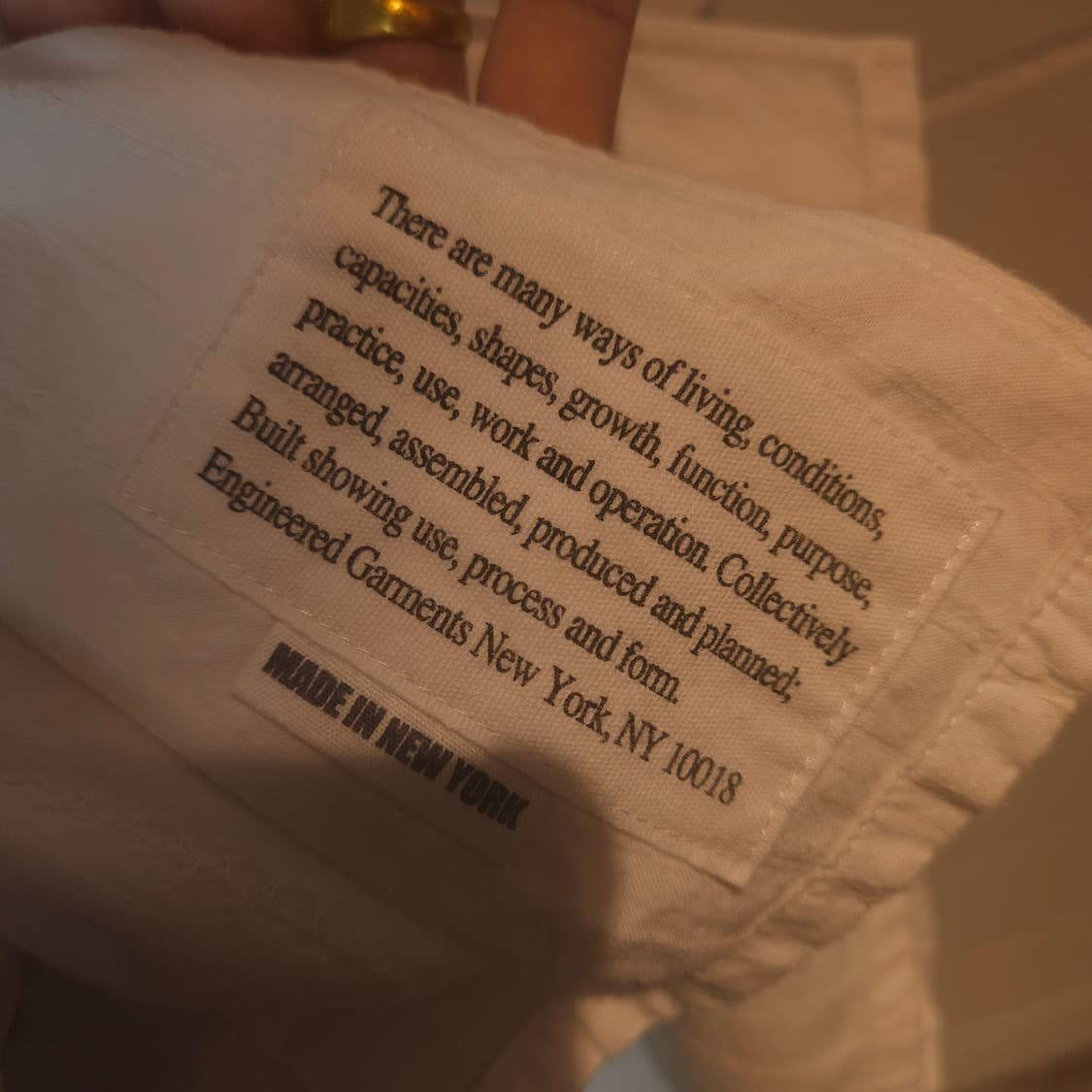 엔지니어드가먼츠 더블 포켓 반팔셔츠 상품이미지6