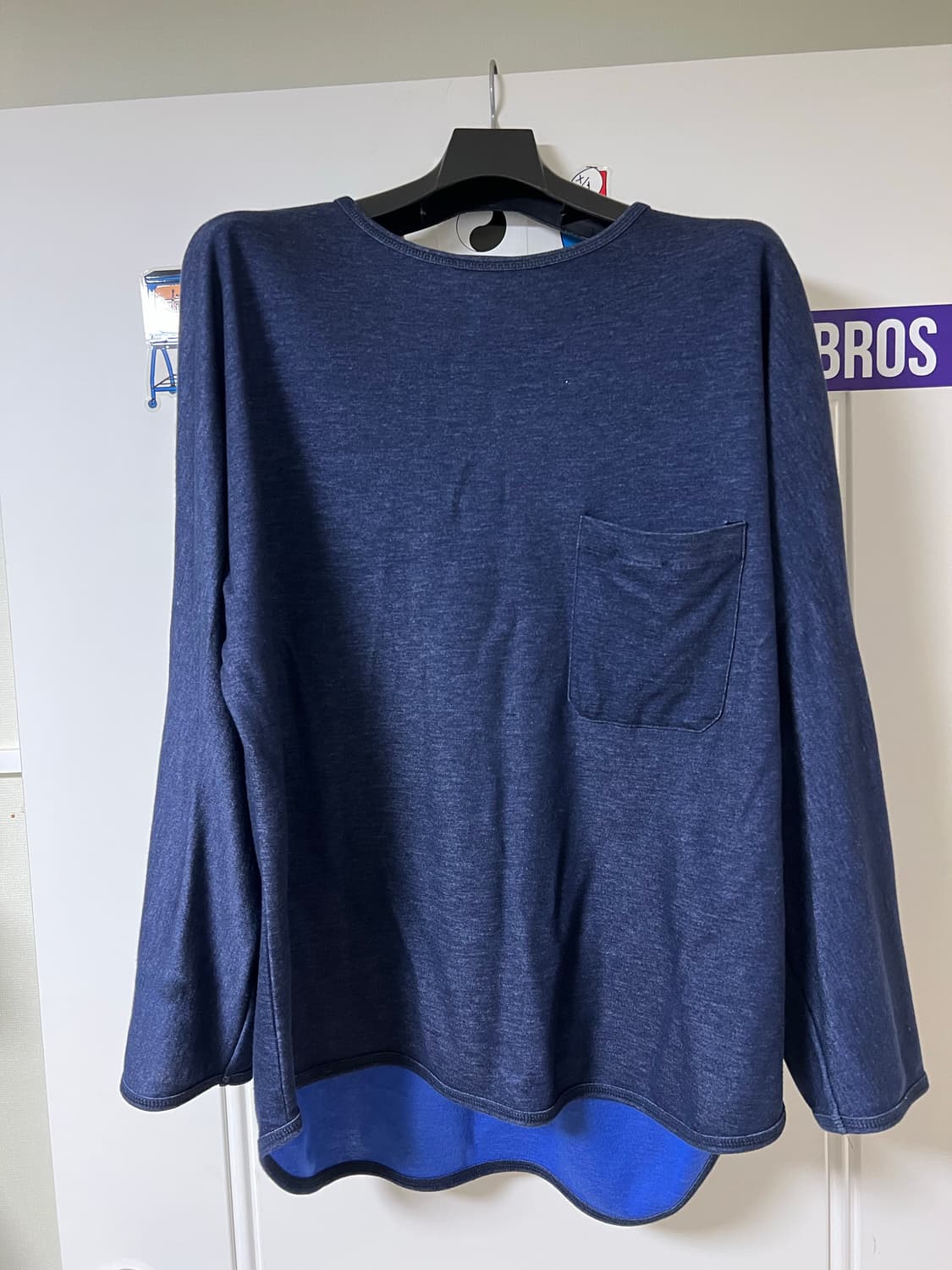 [M] A.ta 롱슬리브 네이비/블루 상품이미지3