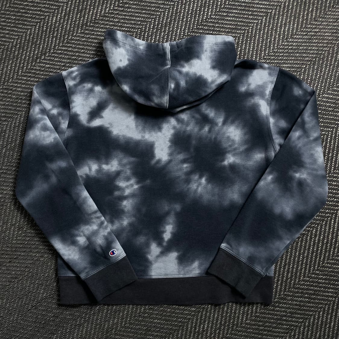 챔피온 우먼스 타이다이 박시핏 후드 티셔츠y 4948 상품이미지5