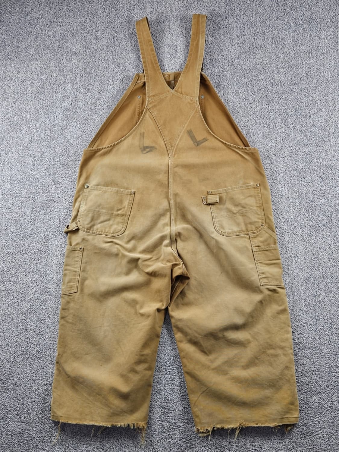 칼하트 덕 캔버스 더블니 오버롤 슈트 ( 50X32 ) / 11410 상품이미지3