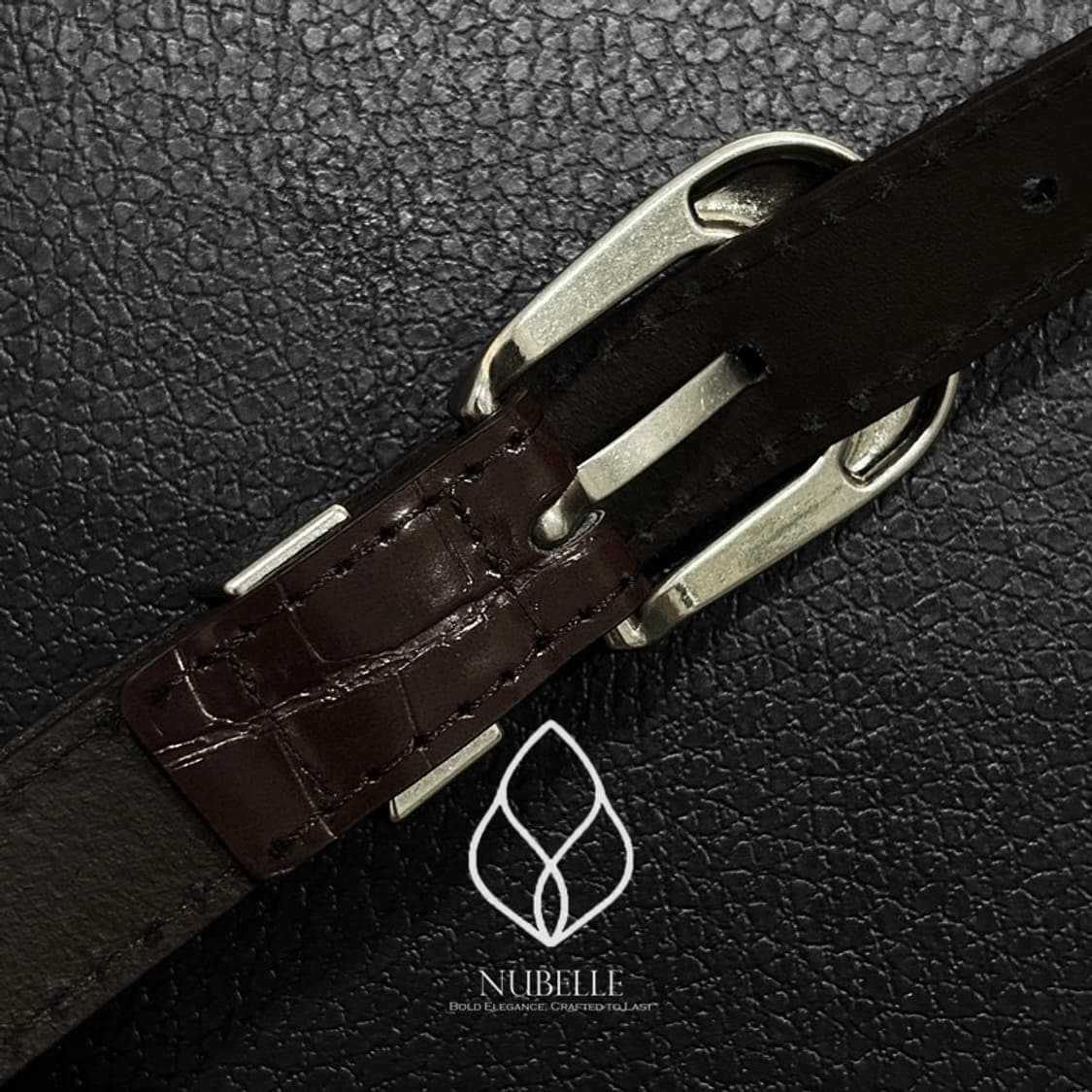 🌗 Alligator western belt / 크로커다일 웨스턴 벨트 상품이미지7