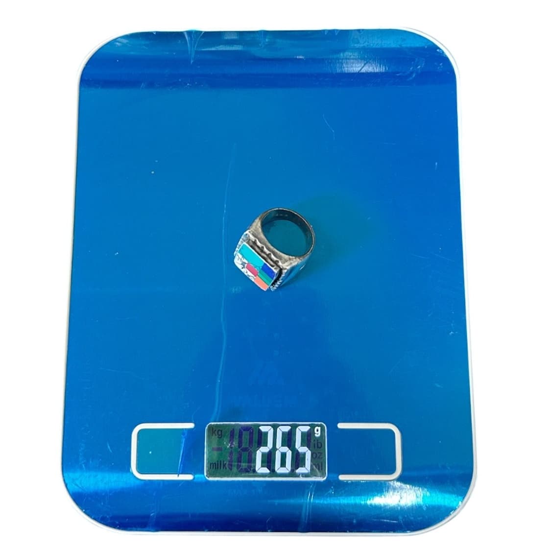 할리우드 렌치 마켓 인레이 925 실버링 상품이미지4