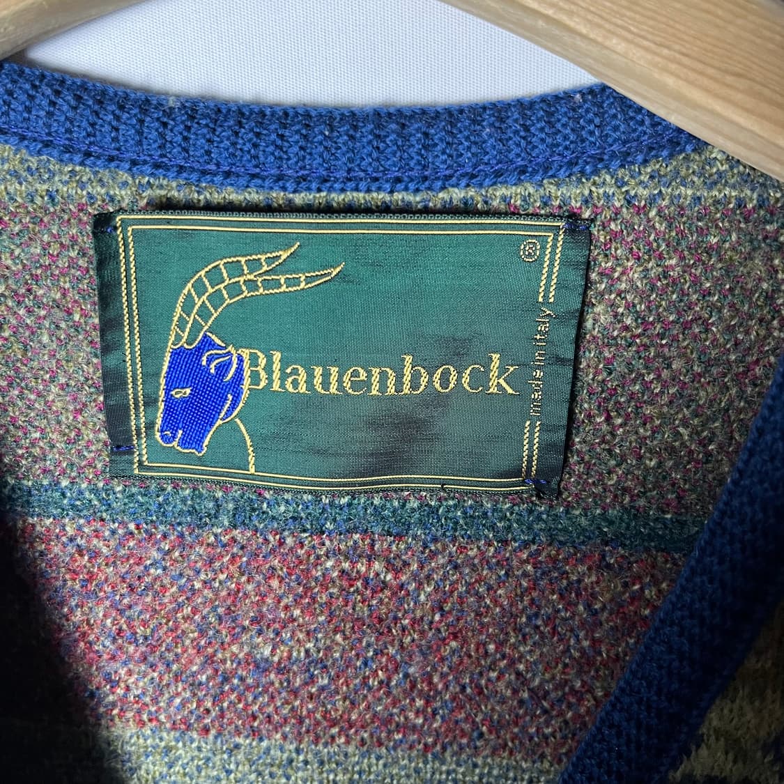 [Blauenbock] 90's 페이즐리 울 베스트 상품이미지5