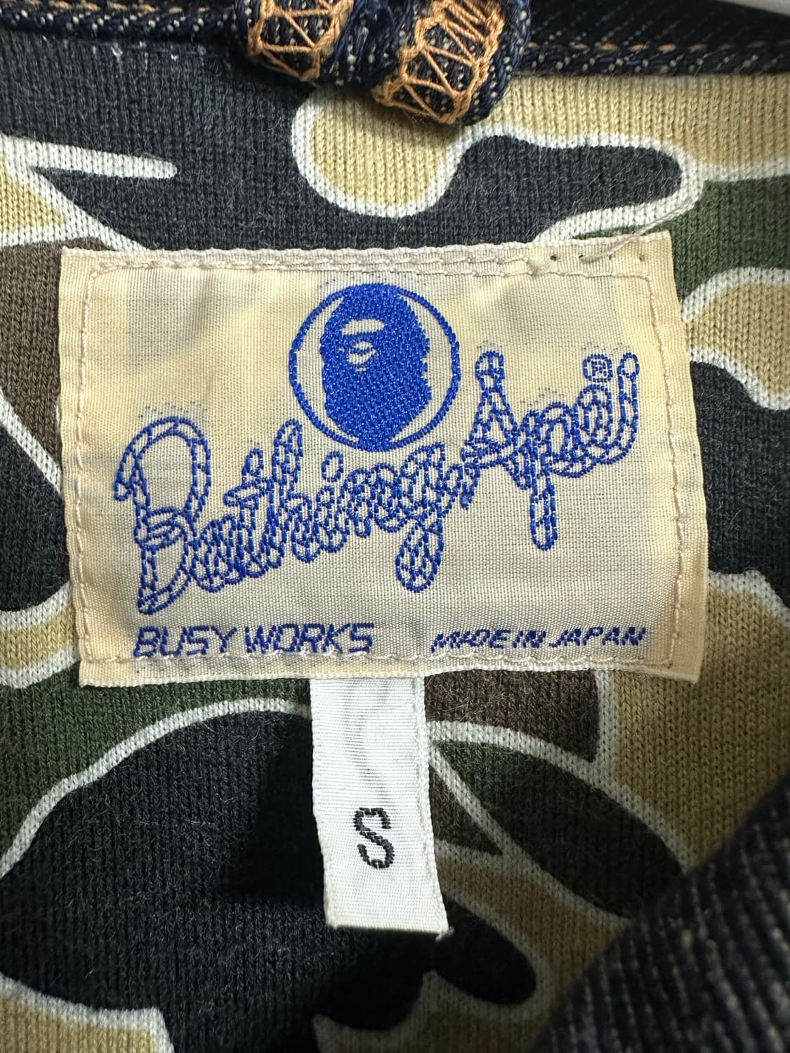 베이프 2nd 헤드 포켓 데님 자켓 상품이미지3