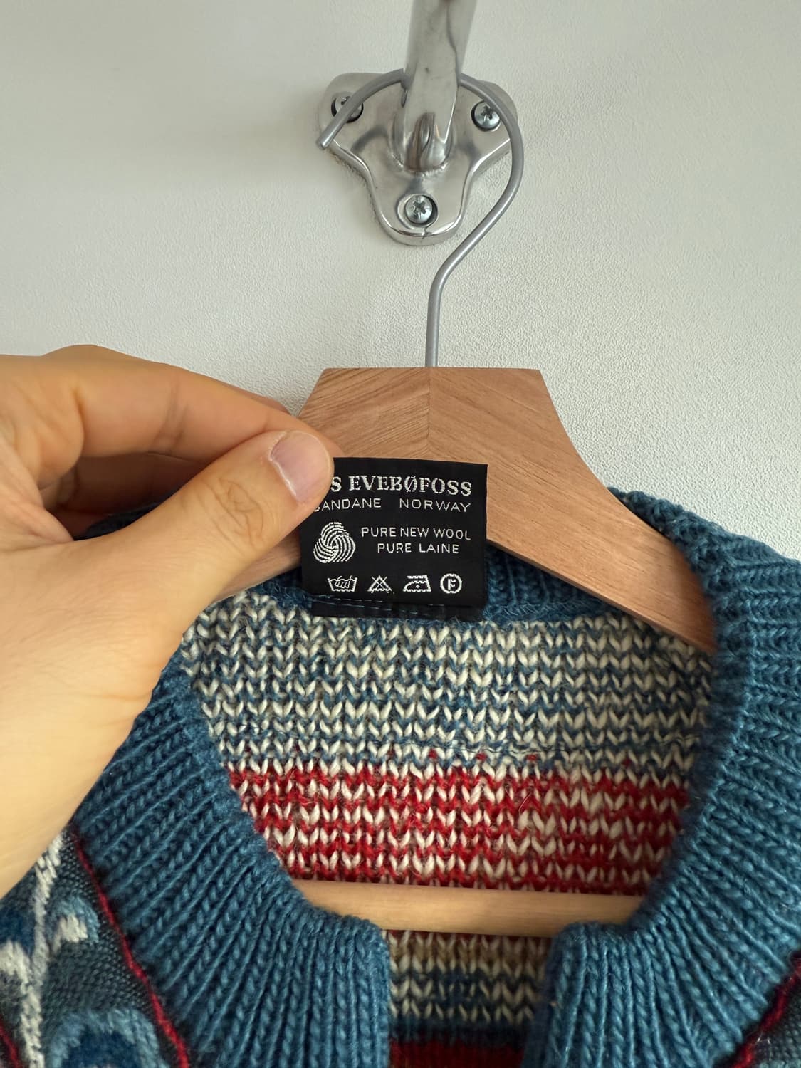 MADE IN NORWAY 노르딕 퓨어울 가디건 상품이미지8