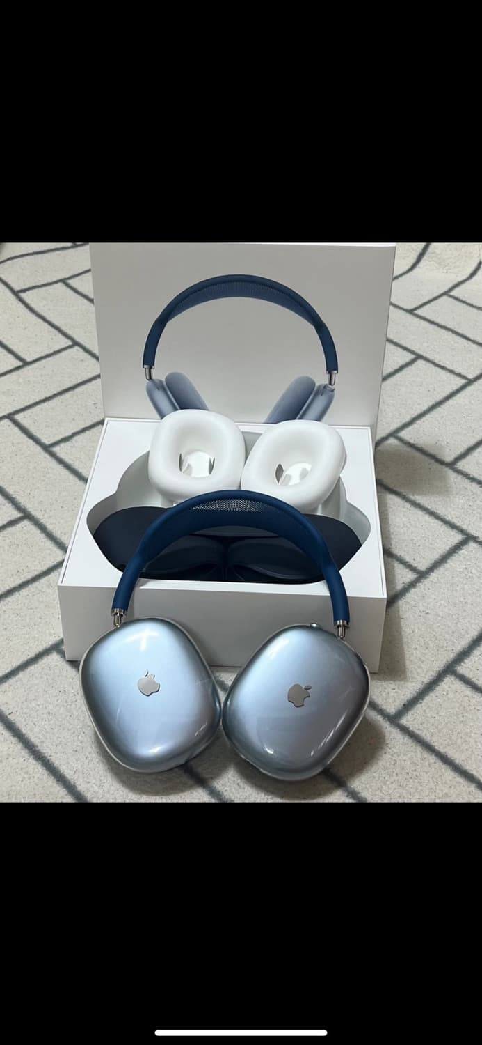 에어팟 맥스 블루sss급 상품이미지1