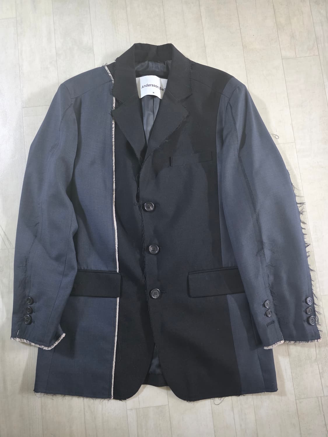 앤더슨벨 콘트라스트 뉴 대디 클래식 울 자켓 M 상품이미지2