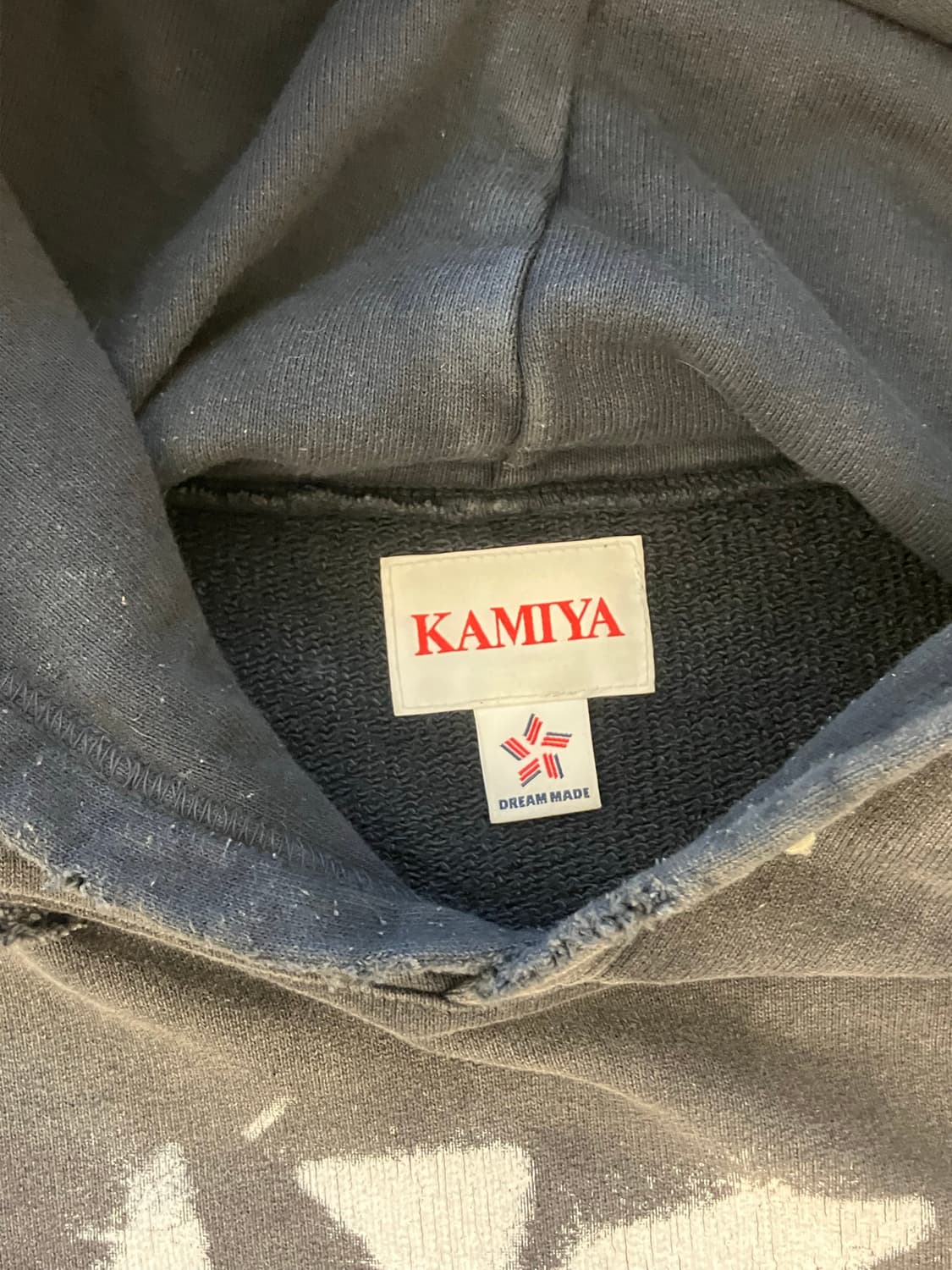 Kamiya distressed faded hoodie 상품이미지3