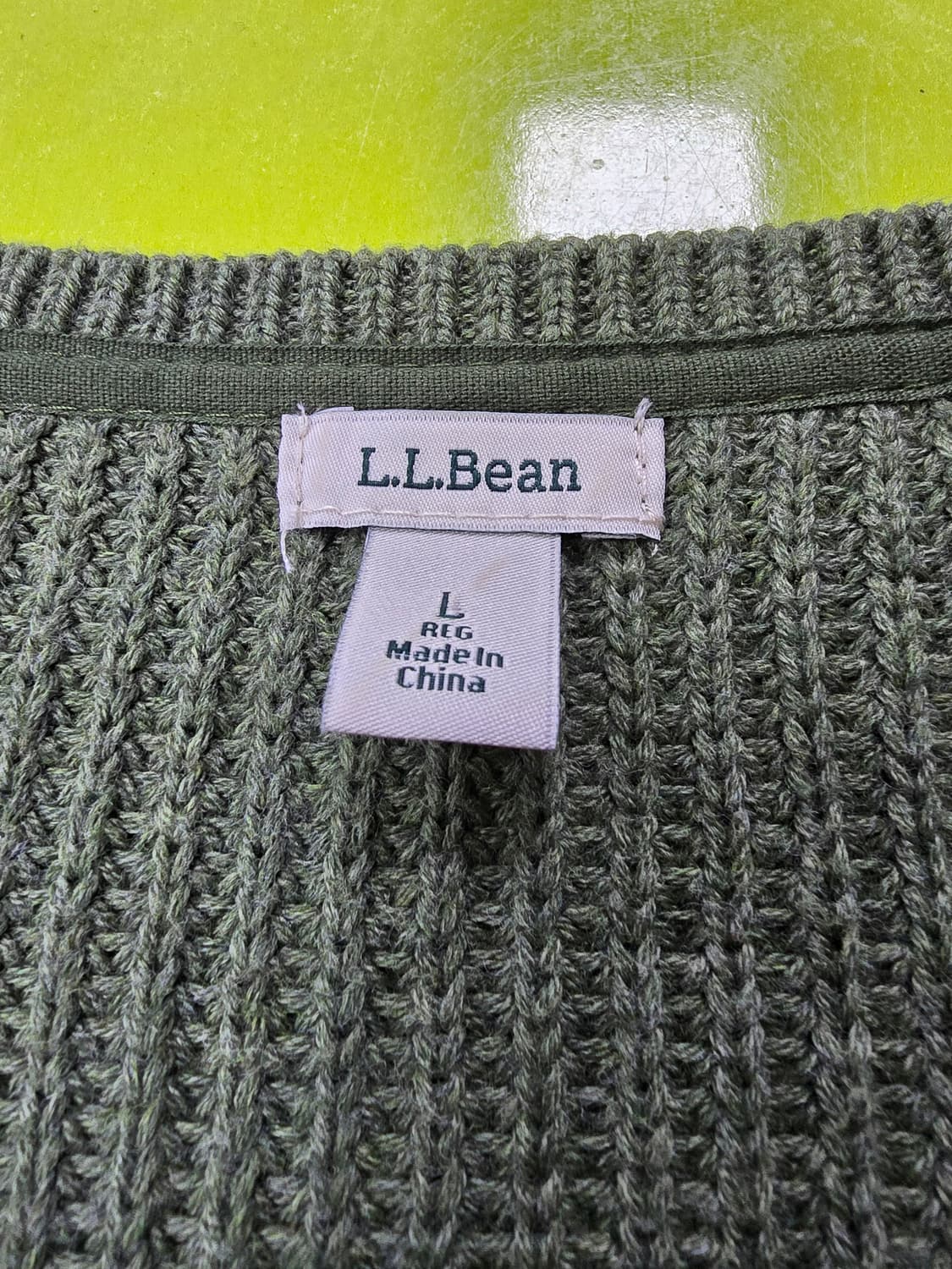 L.L.Bean V넥 니트 풀오버 (1210) 상품이미지2