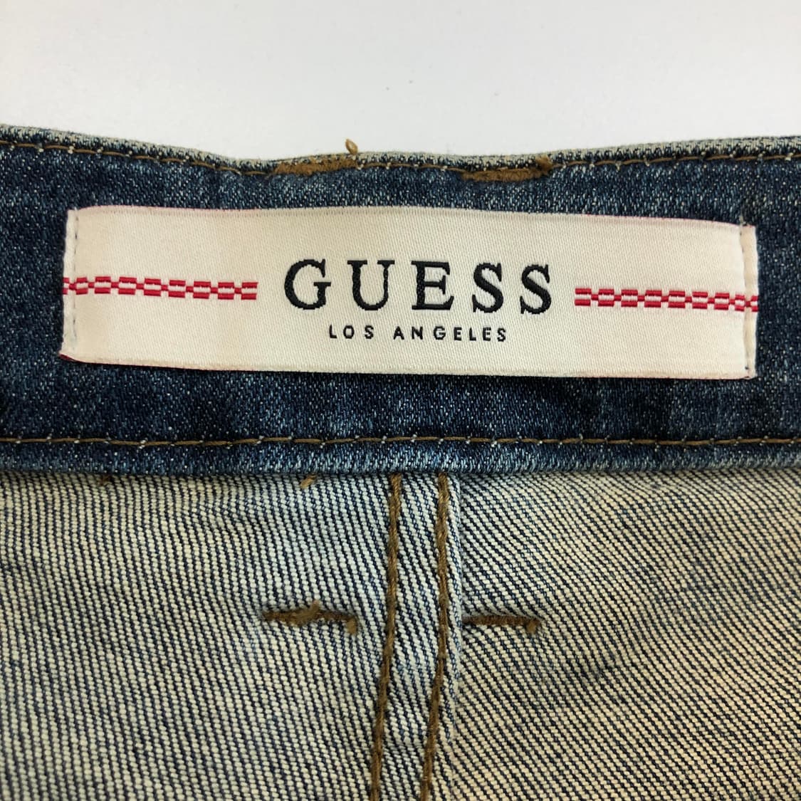 게스 프리미엄 스틸로고 데님진 29 인치 상품이미지5