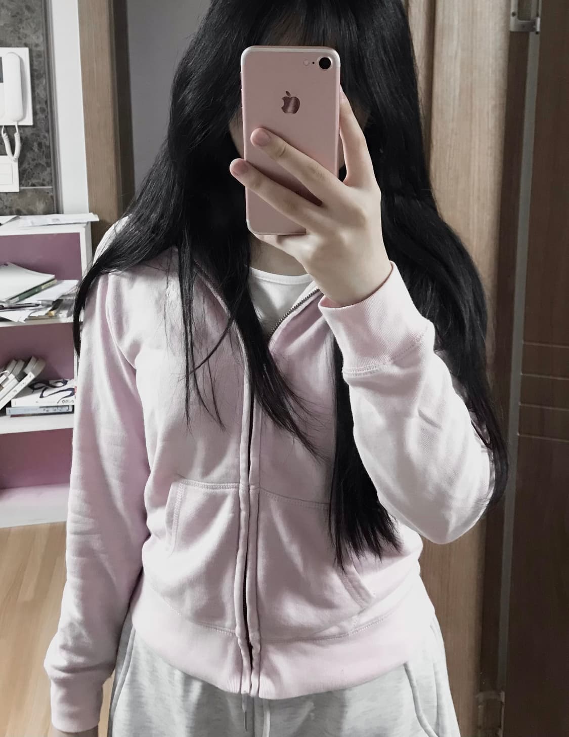 폴로 랄프로렌 후드집업 연핑크 상품이미지1