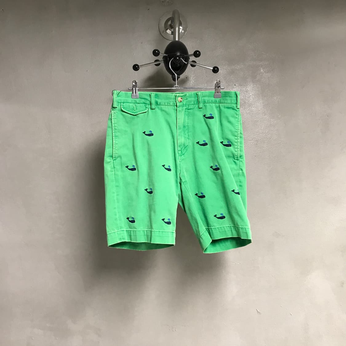 폴로 랄프로렌 멀티 자수 치노 반바지 그린 31 상품이미지5