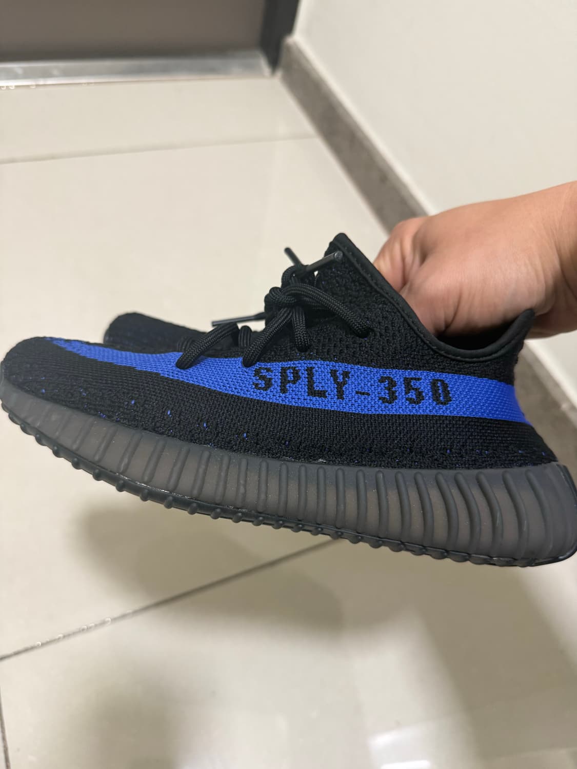 이지부스트350 다즐링 블루(실착1회) 220mm 상품이미지2