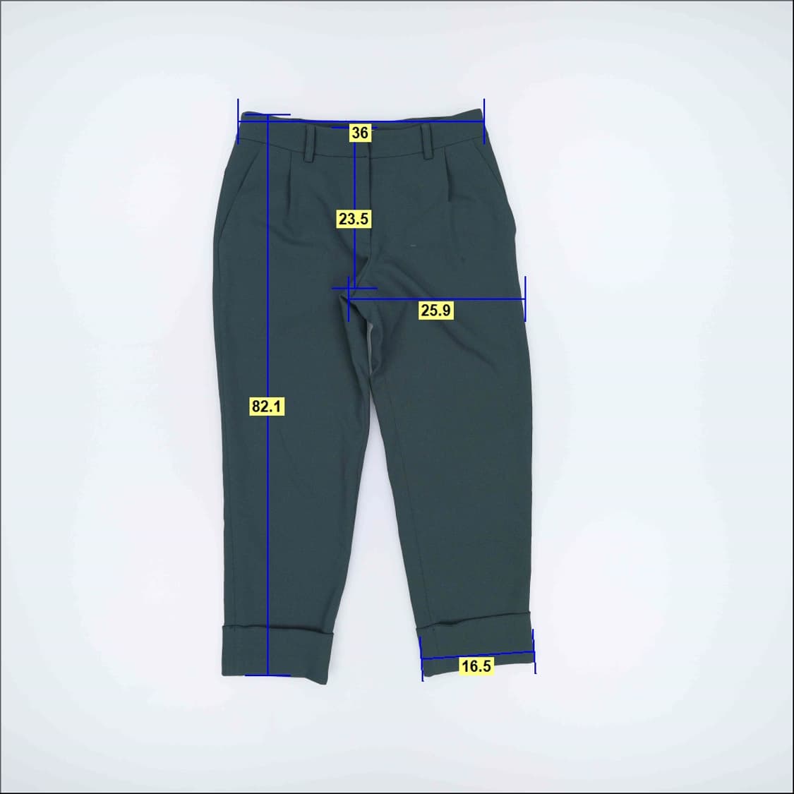 [64-94(55)] 보브 여성 롤업 팬츠 1222H1 상품이미지7