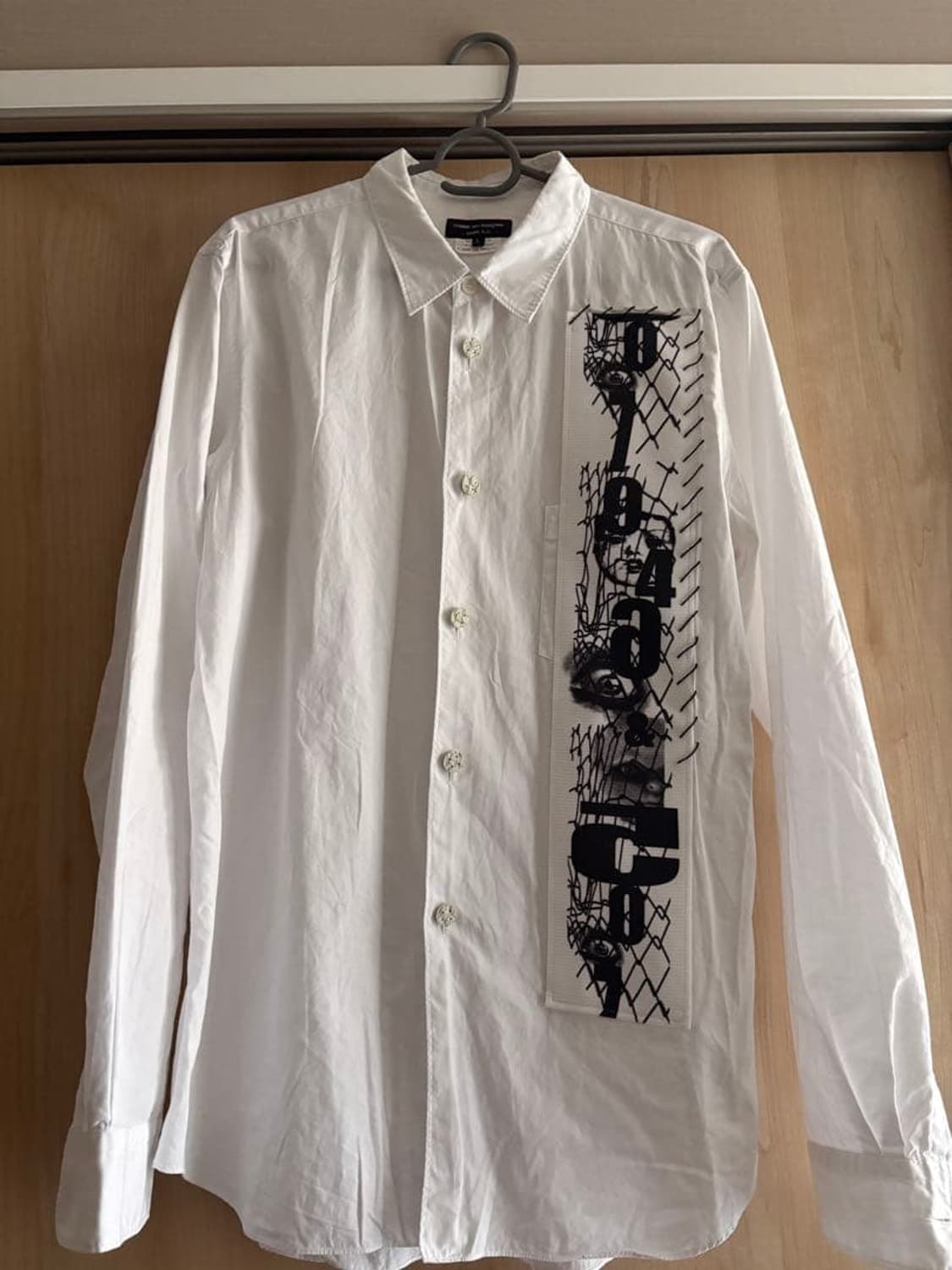 꼼데가르송 옴므 플러스 패치 셔츠 상품이미지1