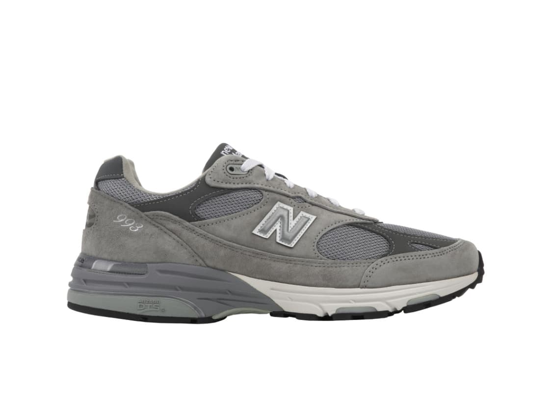 [280] 뉴발란스 993 메이드 인 USA 그레이 - D 스탠다드 상품이미지1
