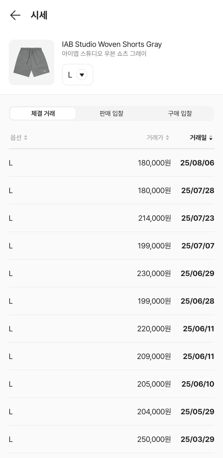 아이앱스튜디오 우븐쇼츠 그레이 상품이미지5