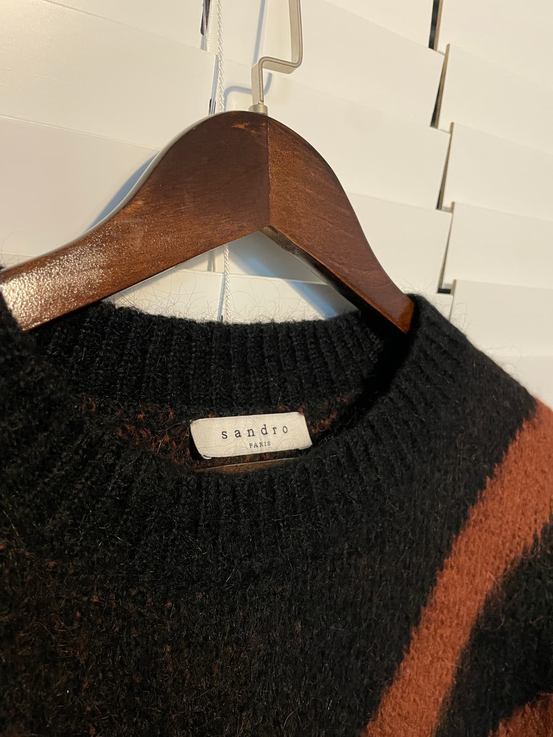 산드로 모헤어 니트 상품이미지5
