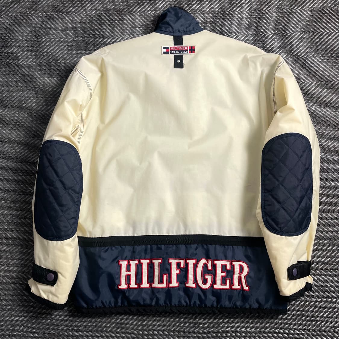 00s 타미힐피거 올드스쿨 빅로고 스티치 디테일 박시핏 점퍼o 4722 상품이미지1