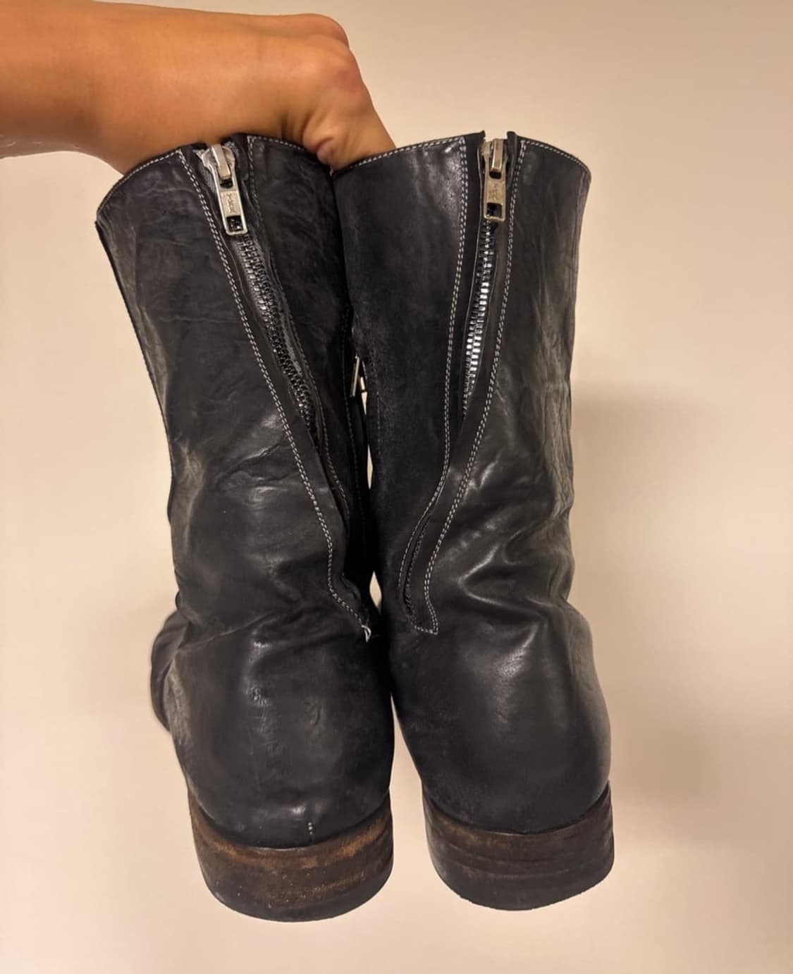 44) a1913 st3 double zip boots  상품이미지8