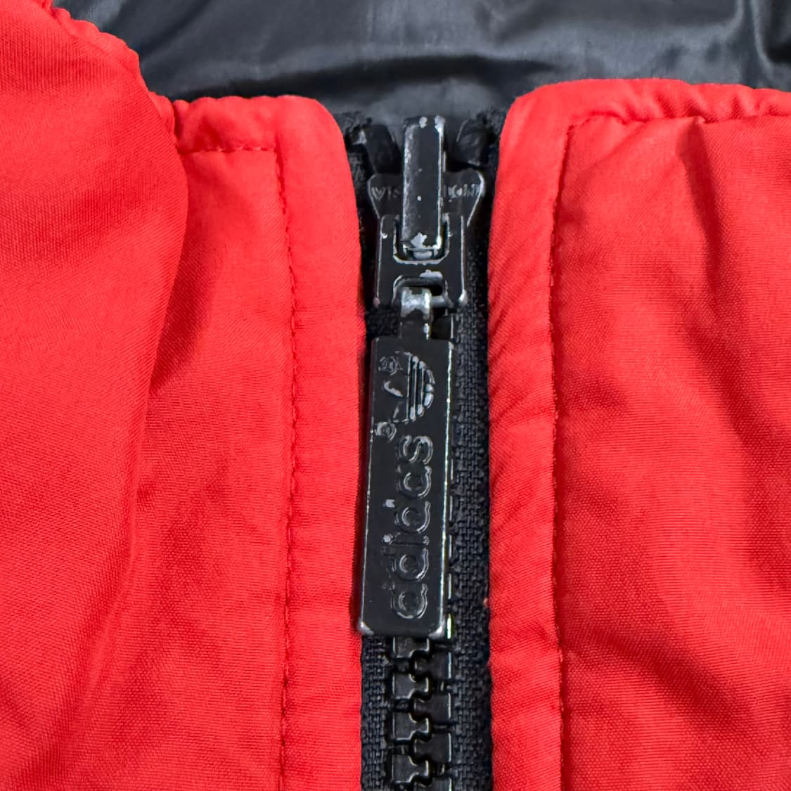 [정품/95] 아디다스 AC밀란 트랙 자켓 레드 블랙 양면 패딩 b16 상품이미지5