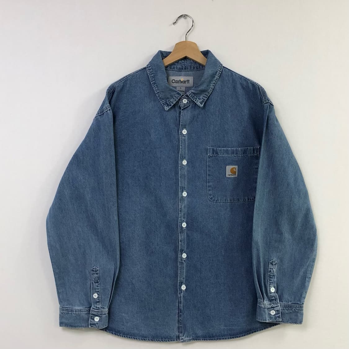L 칼하트 데님 셔츠 상품이미지2