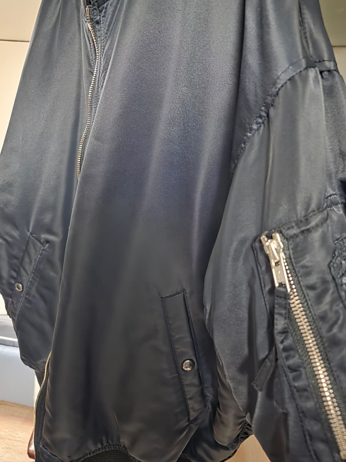 질스튜어트 뉴욕 리버서블 MA-1 항공자켓 상품이미지5