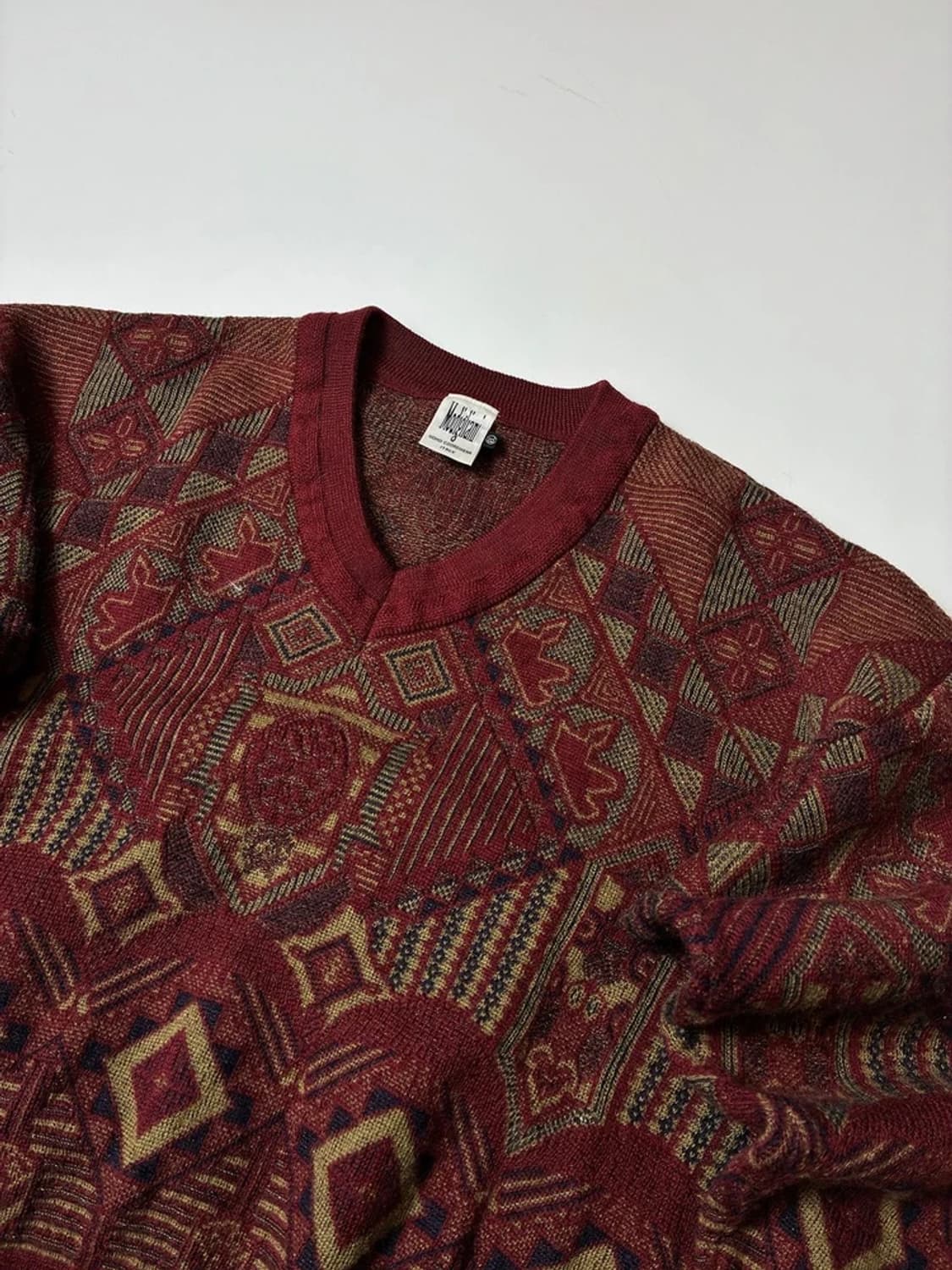 모딜리아니 90's 이태리 울 패턴 니트 PN8109 상품이미지2