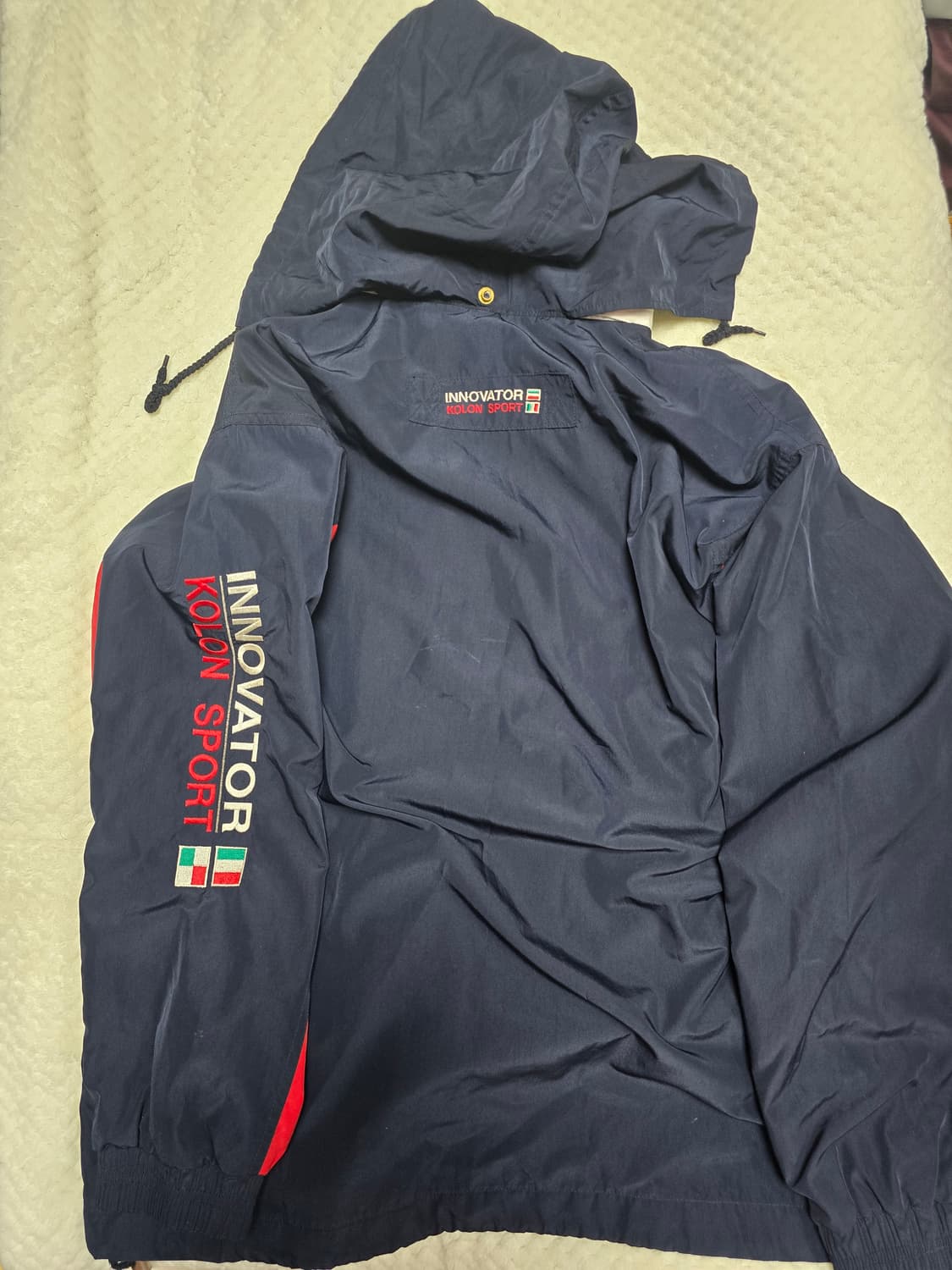 코오롱 스포츠 이노베이터 자켓 네이비/레드 상품이미지8