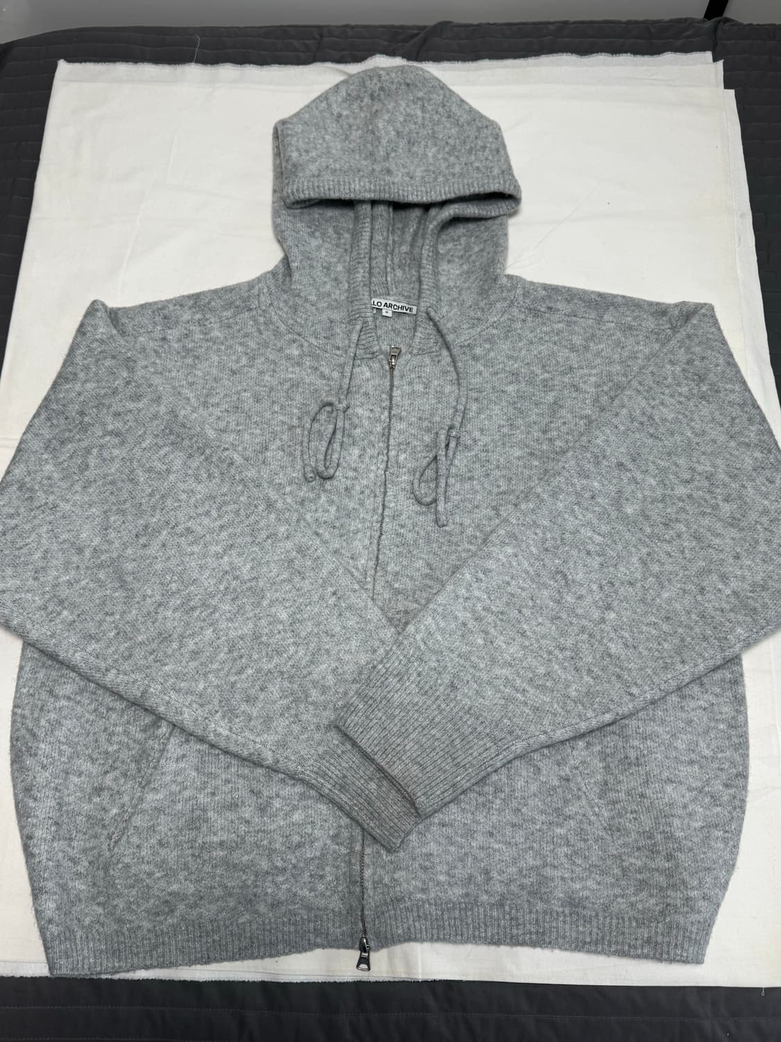 밀로 아카이브 / 로앙 니트 후드 집업 / M 상품이미지2