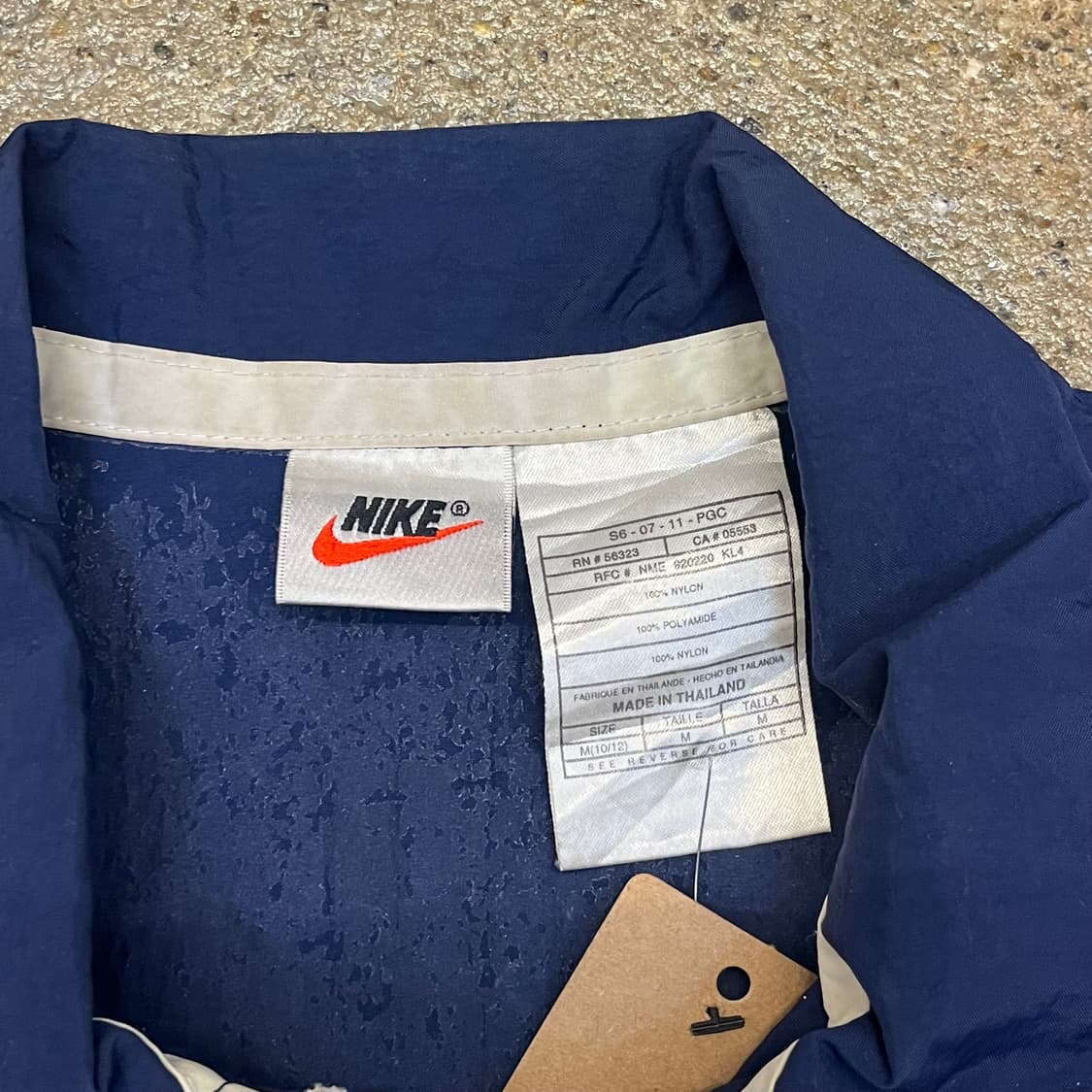 미국 빈티지 90s 나이키 바람막이 코치자켓 상품이미지6