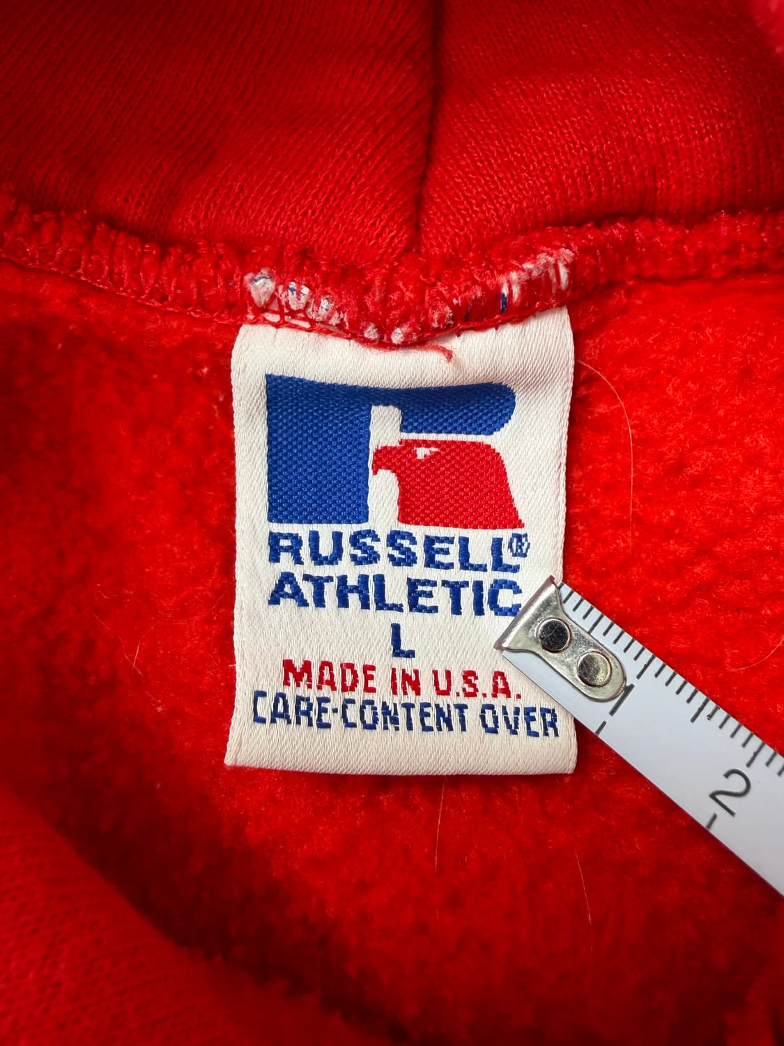 90s Russell Hoodie (red) 상품이미지3