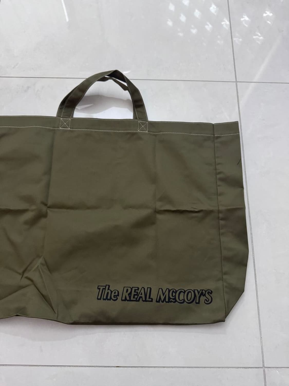 THE REAL MCCOYS ECO BAG 리얼 맥코이스 에코백 L 상품이미지5