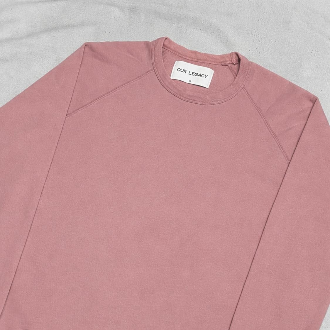 46 아워 레가시 핑크 맨투맨 상품이미지1