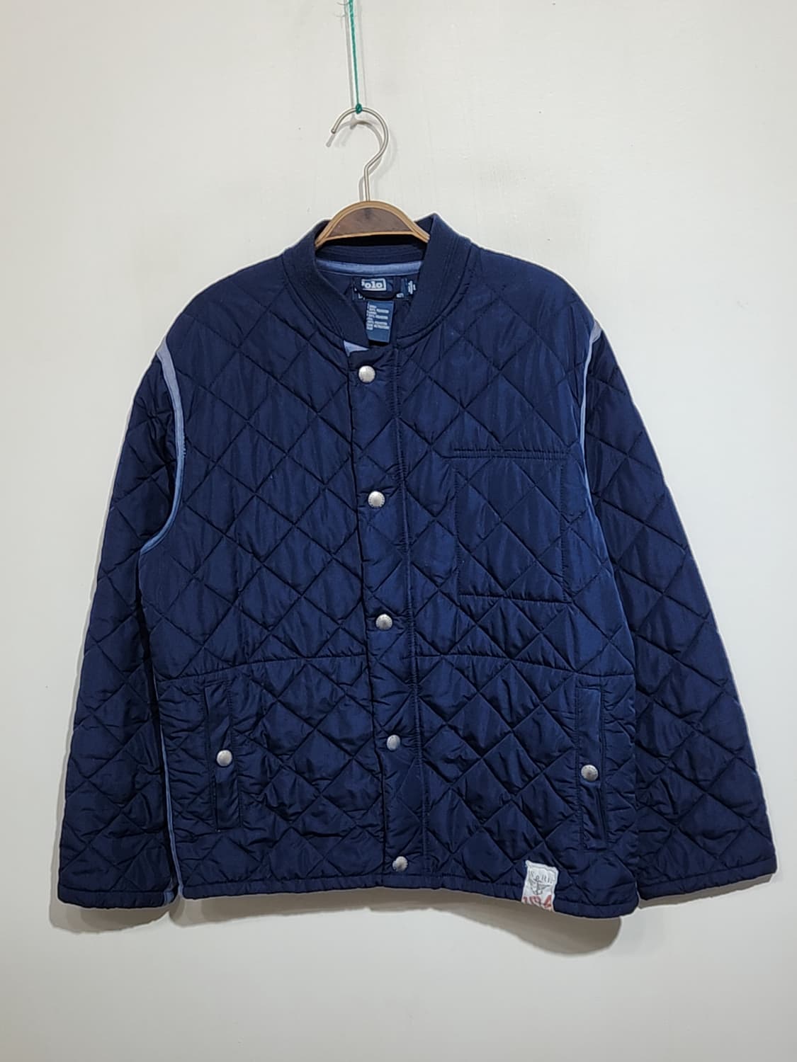 (L) 랄프로렌 폴로 퀼팅자켓 네이비 누빔점퍼 캐주얼  상품이미지1
